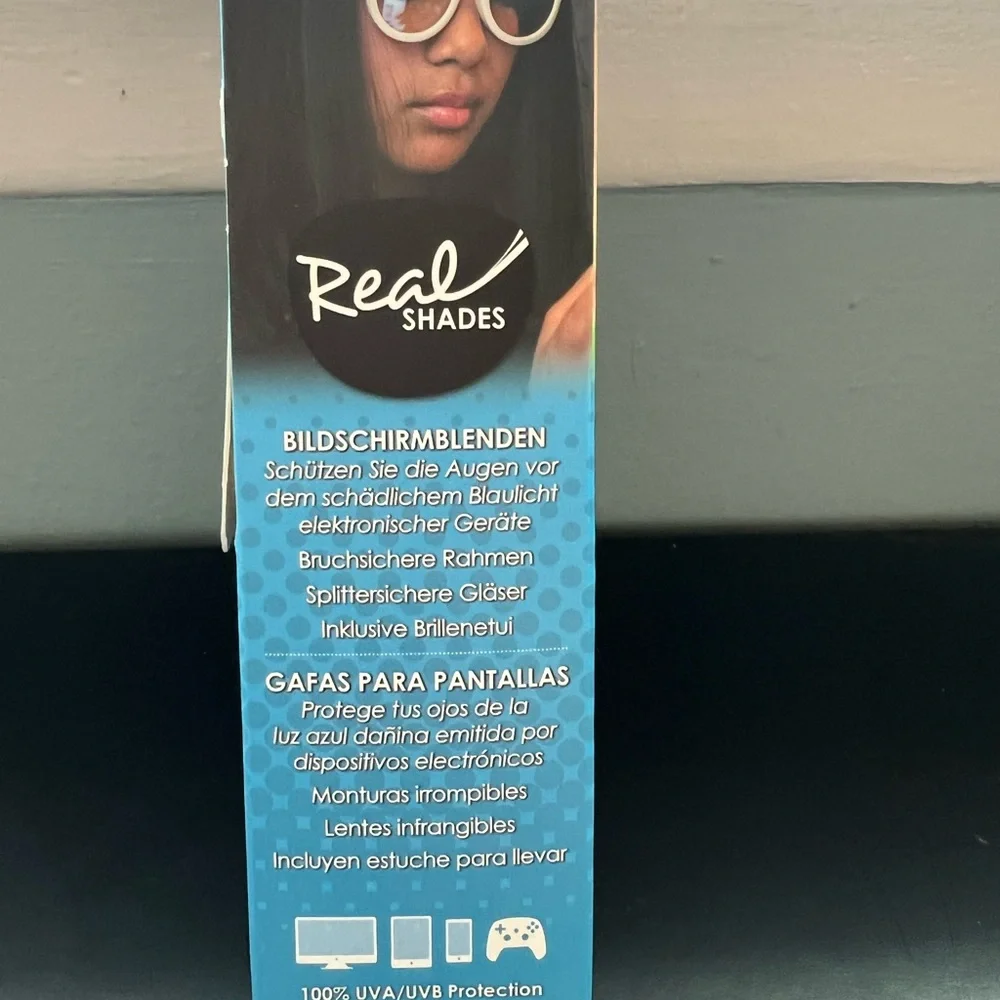 REAL SHADES SCREEN SHADES blue light protection glasses‎